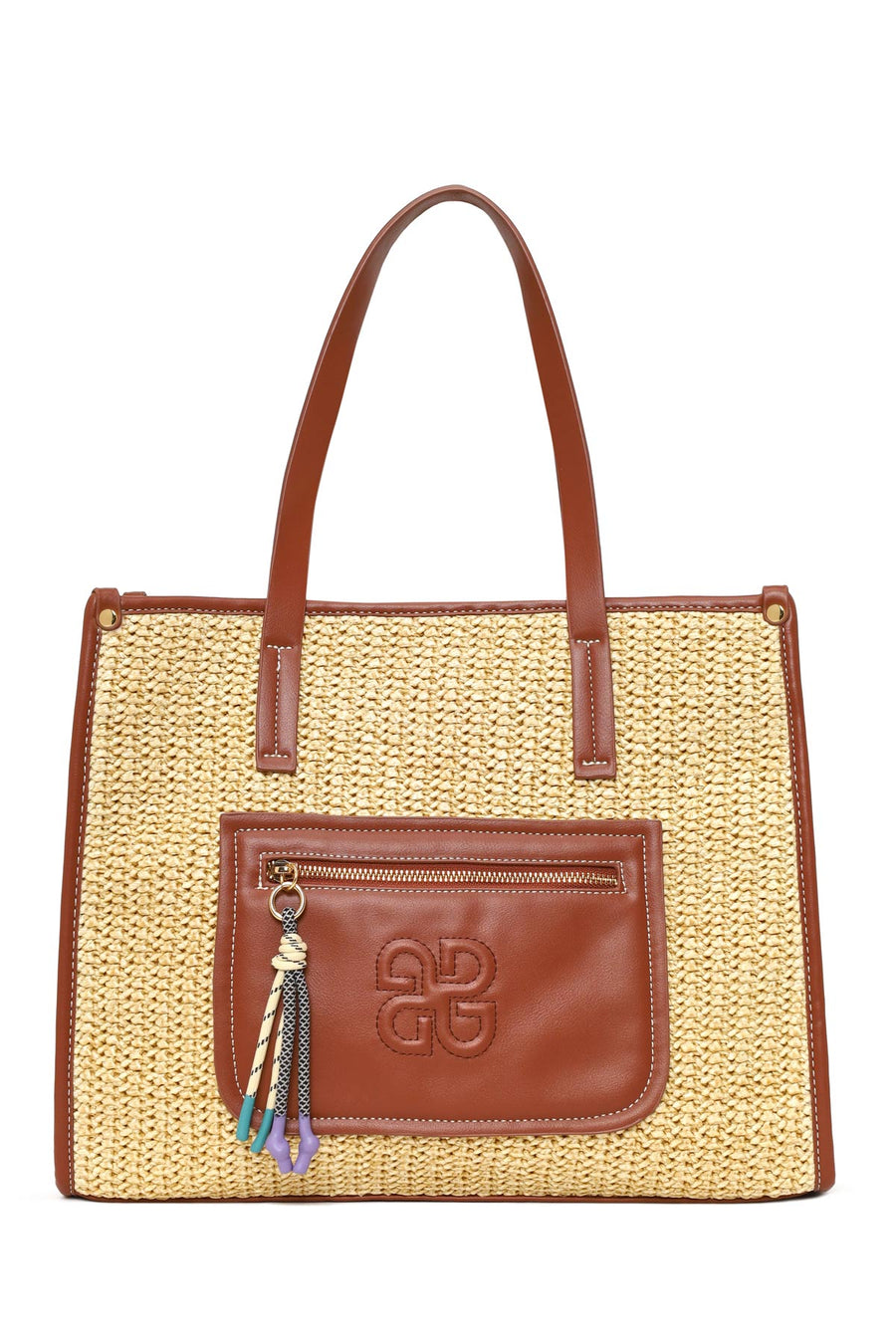 Woman Taba Wicker Shoulder Bag 26SBD2522M7 | Derimod