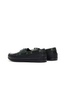 Men's Green Leather Casual Shoes | Derimod