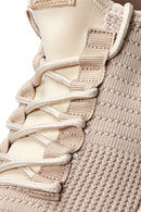 Women's Beige Thick Soled Sneaker | Derimod