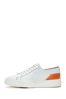 Erkek Beyaz Deri Sneaker | Derimod