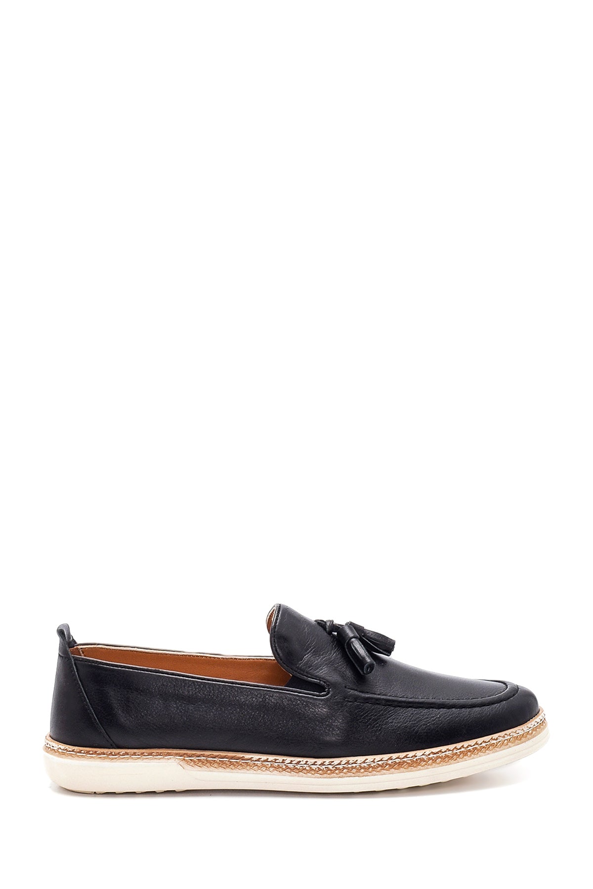 Men's Leather Tassel Loafer 22SFD690618 | Derimod