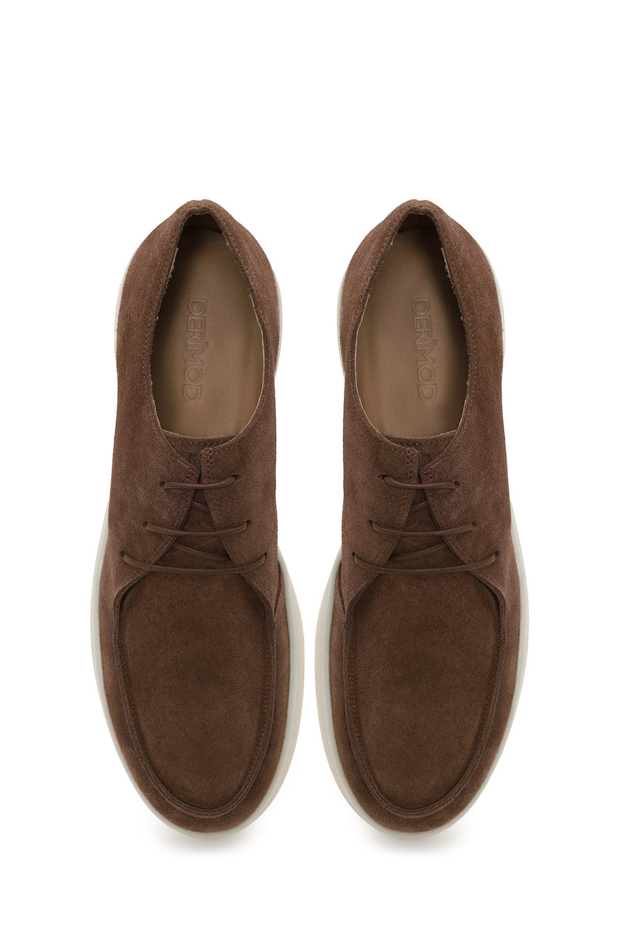 Male Mink Lace-Up Suede Casual Shoes