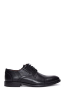 Men's Black Laced Leather Classic Shoes | Derimod