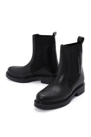 Women's Black Thick Soled Chelsea Boots | Derimod