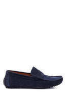 Men's Leather Nubuck Loafer | Derimod