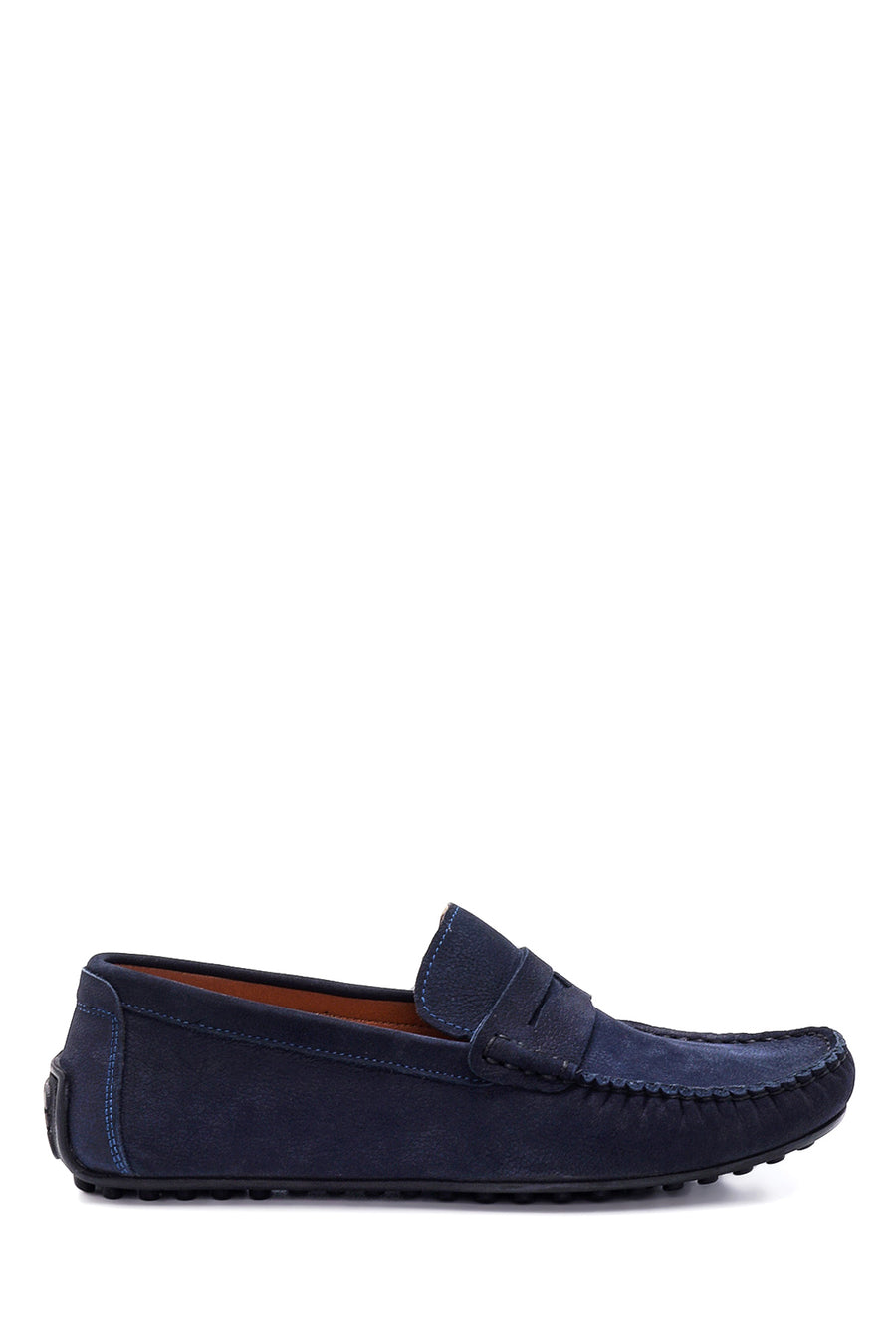 Erkek Deri Nubuk Loafer 22SFD6577V3 | Derimod