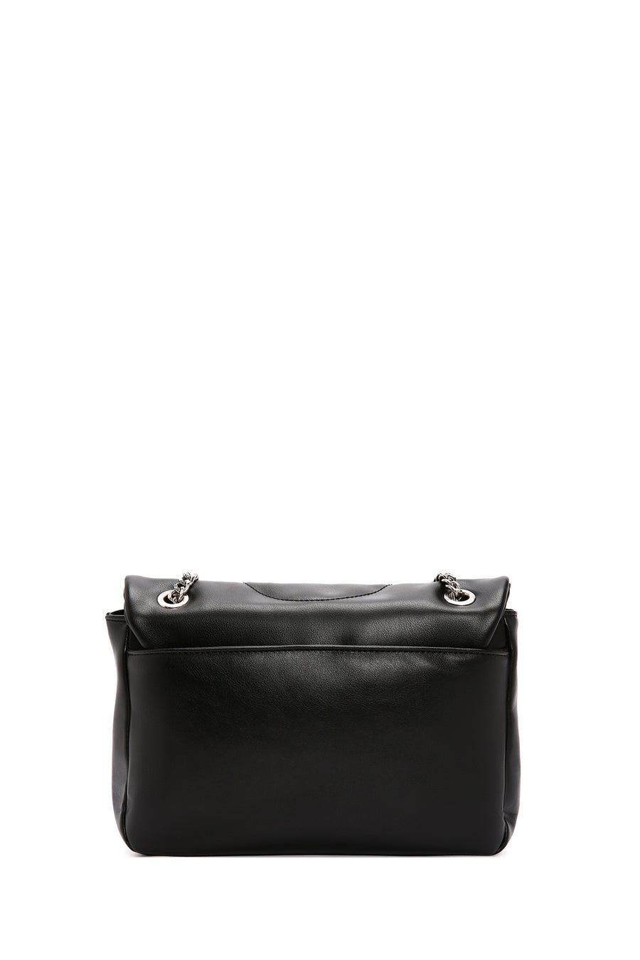 Women's Black Long Strap Classic Shoulder Bag