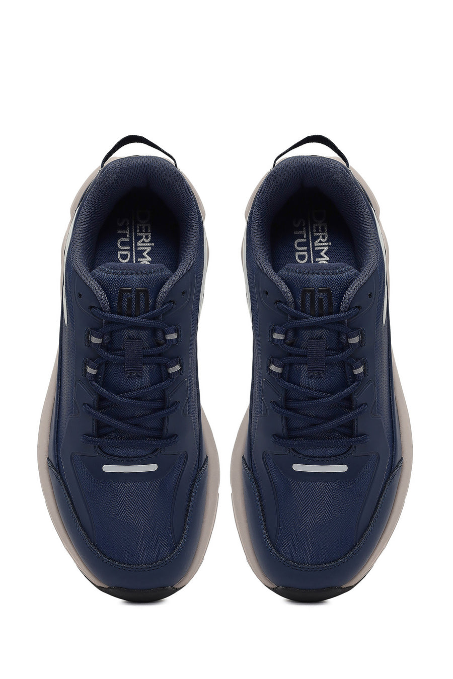 Derimod Studio Erkek Lacivert Bağcıklı Kalın Tabanlı Sneaker