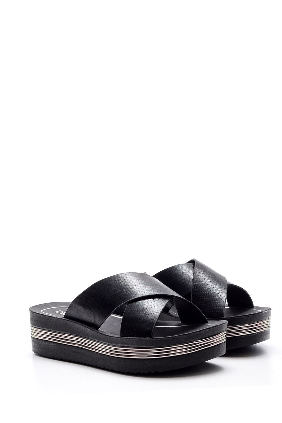 Women's Wedge Heeled Slippers