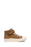 Geox Boy Brown Gisli Boy Banded Ankle Sneakers | Derimod