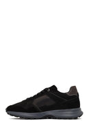 Men's Black Lace-Up Leather Sneaker | Derimod