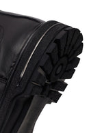 Male Black Leather Chelsea Boots | Derimod