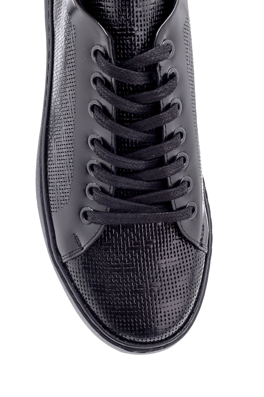 Men's Leather Printed Sneaker