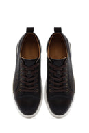 Men's Brown Lace-Up Leather Sneaker | Derimod