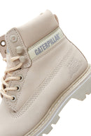 Caterpillar Women's Beige Nubuck Leather Colorado Boots | Derimod