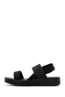 Women's Black Thick Soled Sandals | Derimod