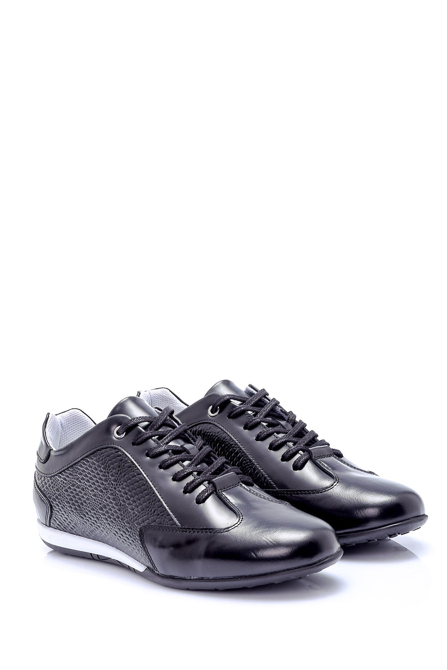Men's Crocodile Patterned Shoes
