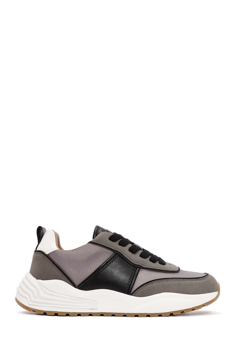 ACBC x Derimod Erkek Gri Bağcıklı Sneaker