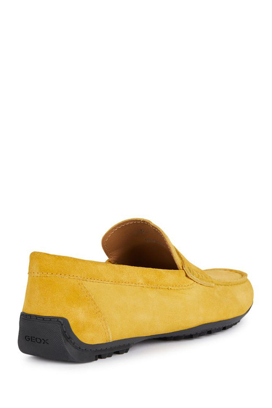 Geox Erkek Sarı Kosmopolis + Grip Süet Deri Casual Loafer