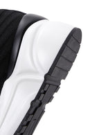 Women's Black Thick Soled Sneaker | Derimod