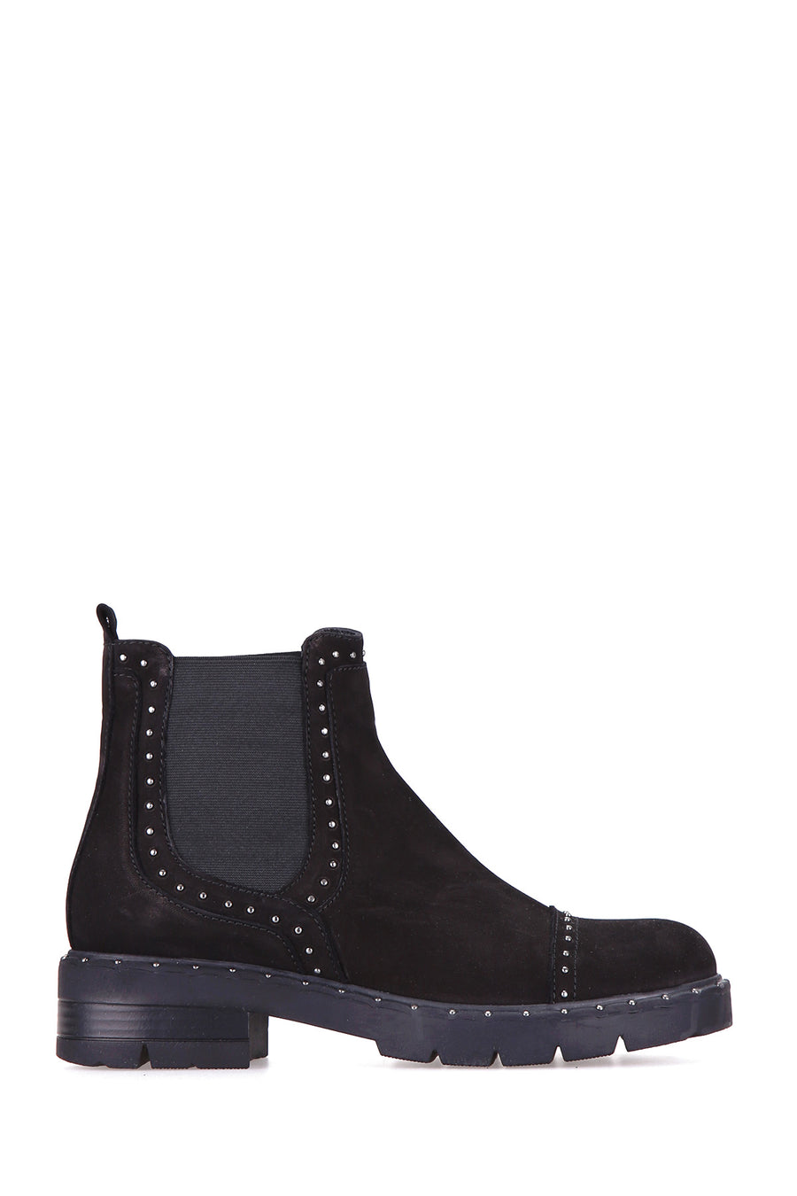 Studded Women's Suede Boots