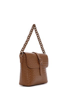 Women's Tan Long Strap Crossbody Bag | Derimod