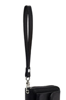 Men's Black Leather Mini Handbag | Derimod