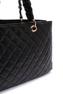 Women's Black Quilted Shoulder Bag | Derimod