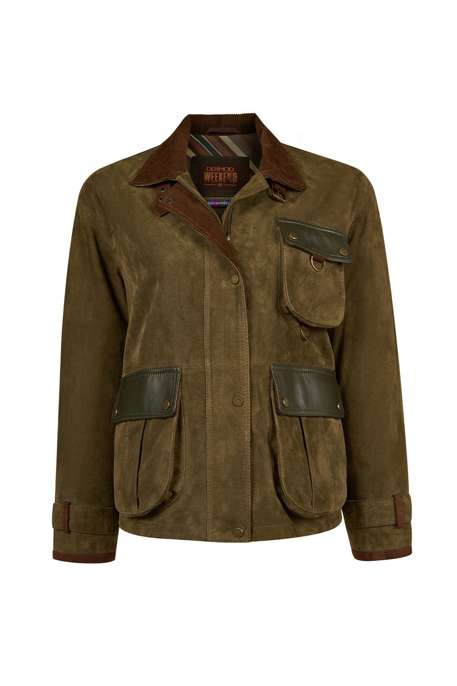 Liberty Woman Khaki Suede Jacket