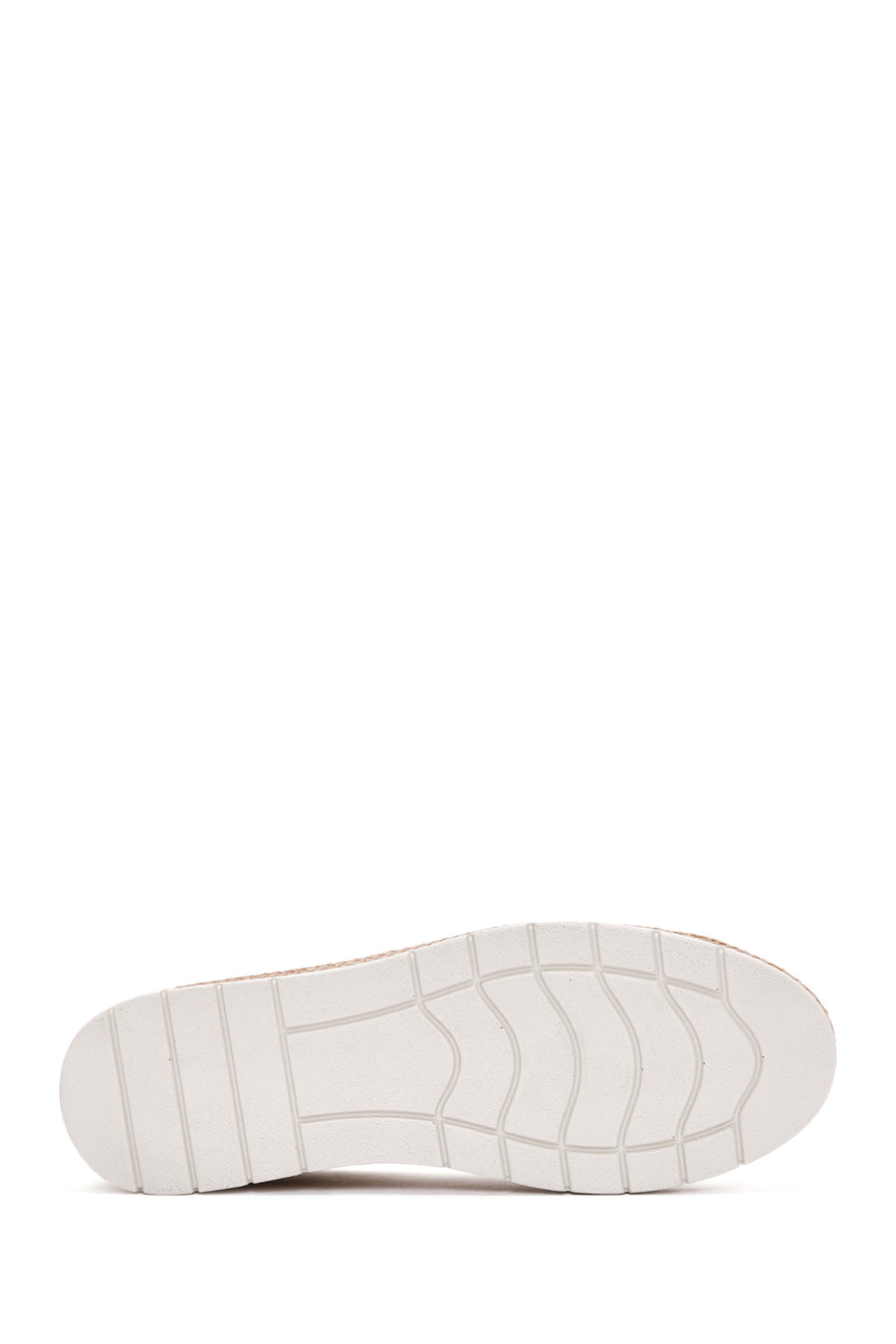 Kadın Bej Deri Comfort Loafer
