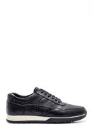 Men's Crocodile Detailed Leather Sneaker | Derimod