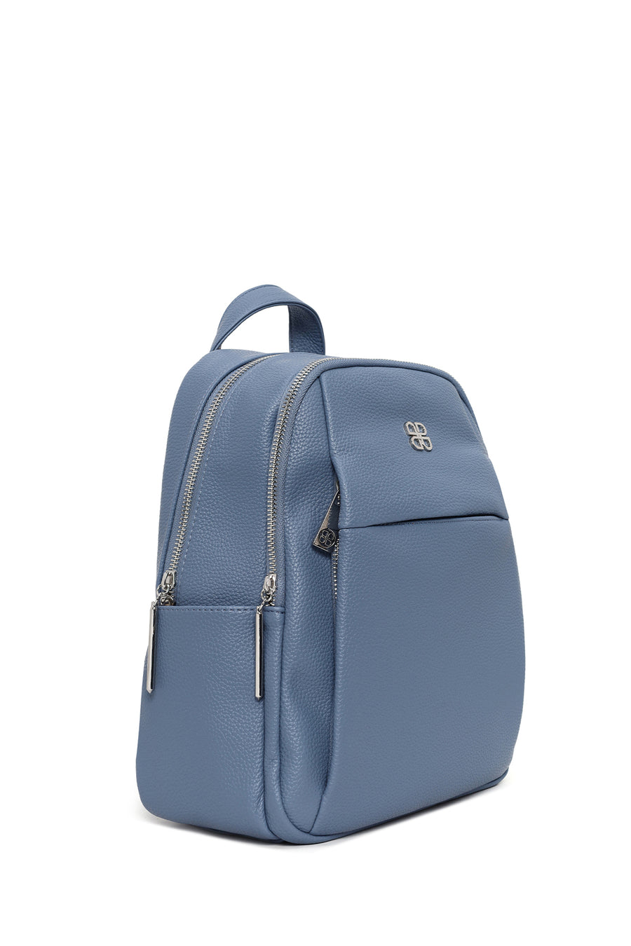 Woman Blue Backpack