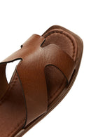 Women's Leather Slippers | Derimod
