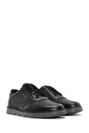 Men's Black Lace-up Leather Comfort Shoes | Derimod