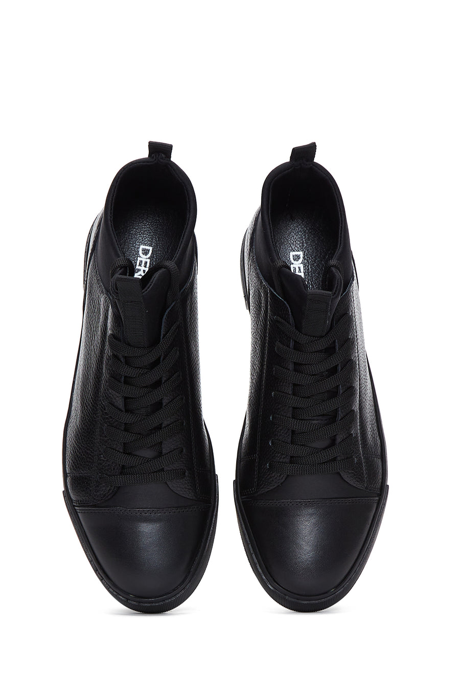 Men's Black Leather Boots