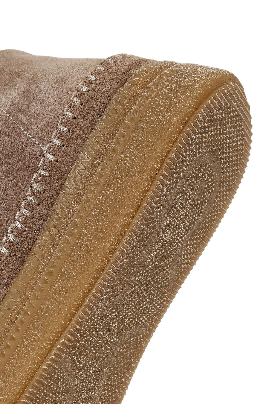 Woman Mink Lace-Up Thick-Soled Suede Teddy Boots