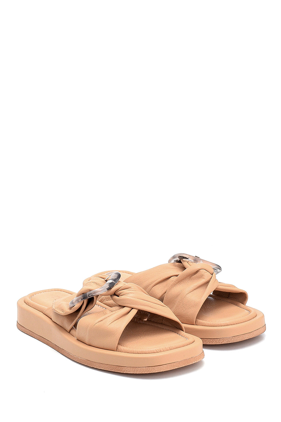 Women's Leather Slippers