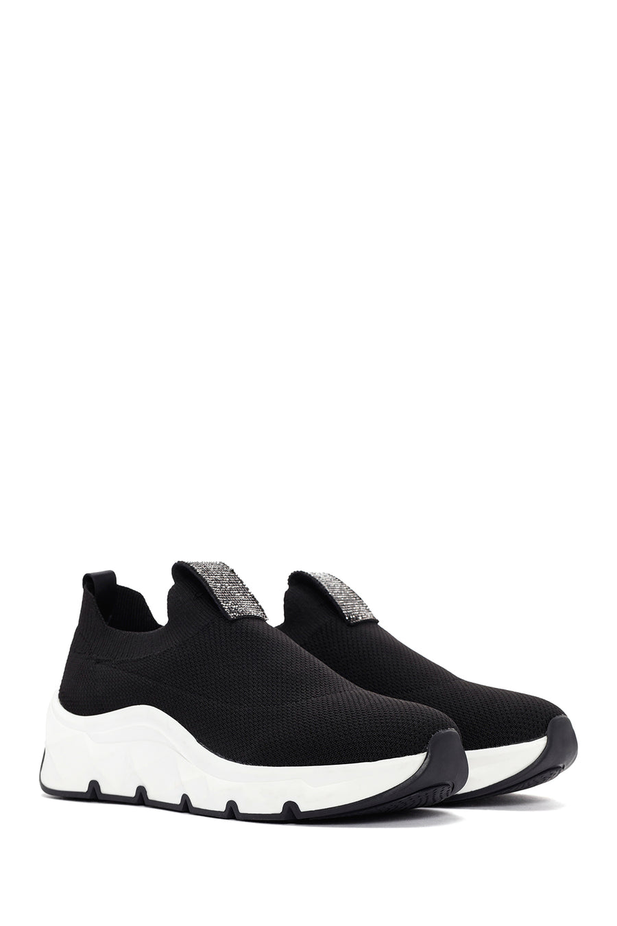 Derimod Zero Women's Black Thick Soled Sneaker