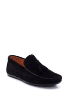 Erkek Deri Süet Loafer | Derimod