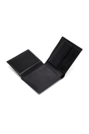 Men's Black Leather Wallet | Derimod