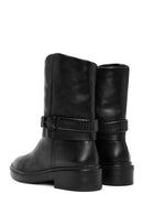 Women's Black Leather Boots | Derimod