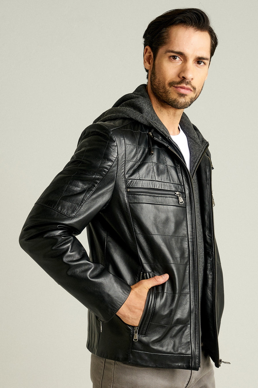 Marco Men's Leather Jacket