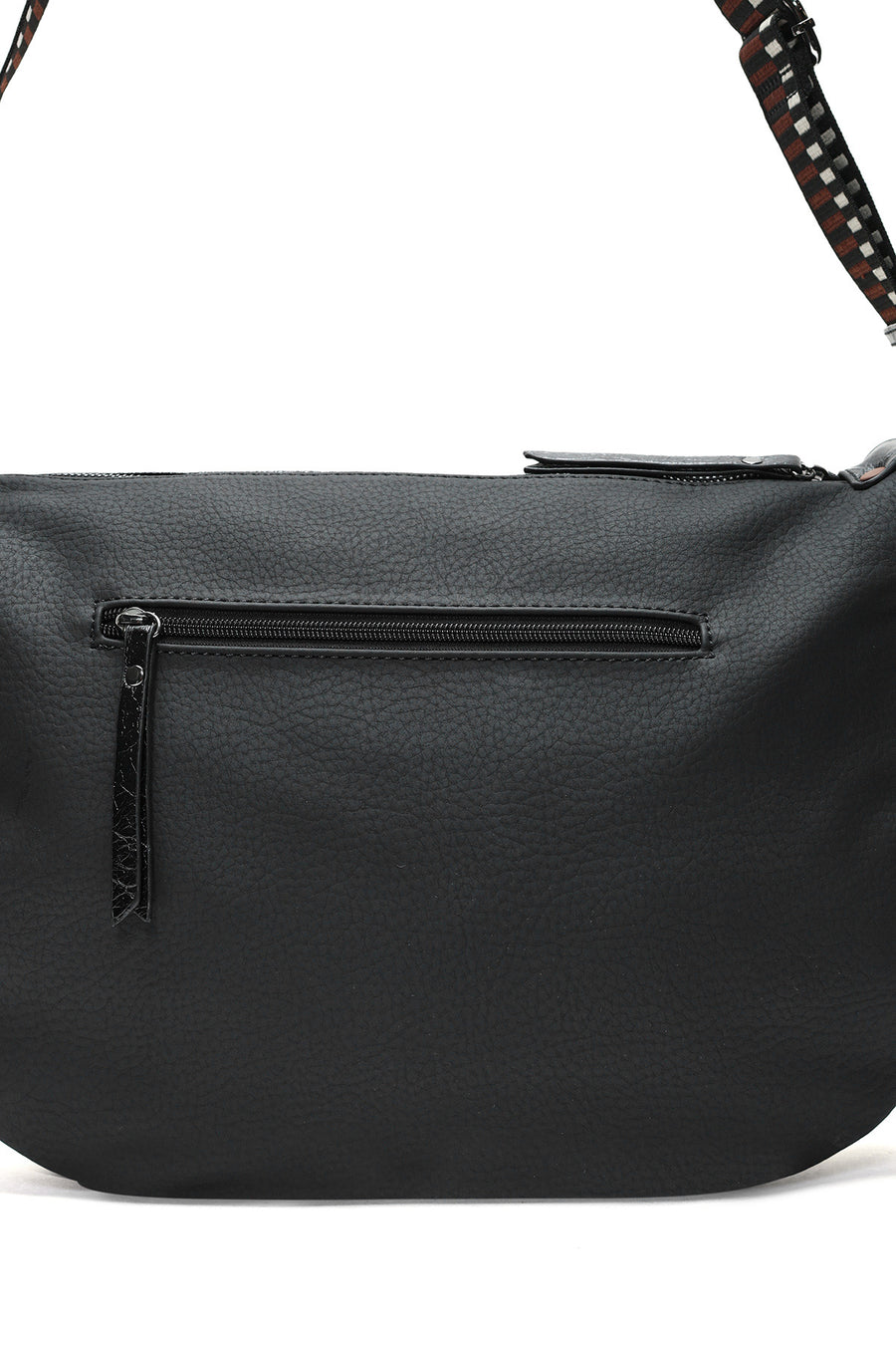 Women's Black Long Strap Shoulder Bag