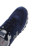 Hammer Jack Men's Peru Dark Gray Suede Leather Sneaker | Derimod