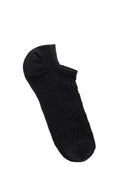 Women's Black Cotton Socks | Derimod