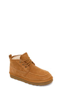 Male Tan Lace-up Suede Casual Boots | Derimod
