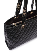 Women's Black Quilted Shoulder Bag | Derimod