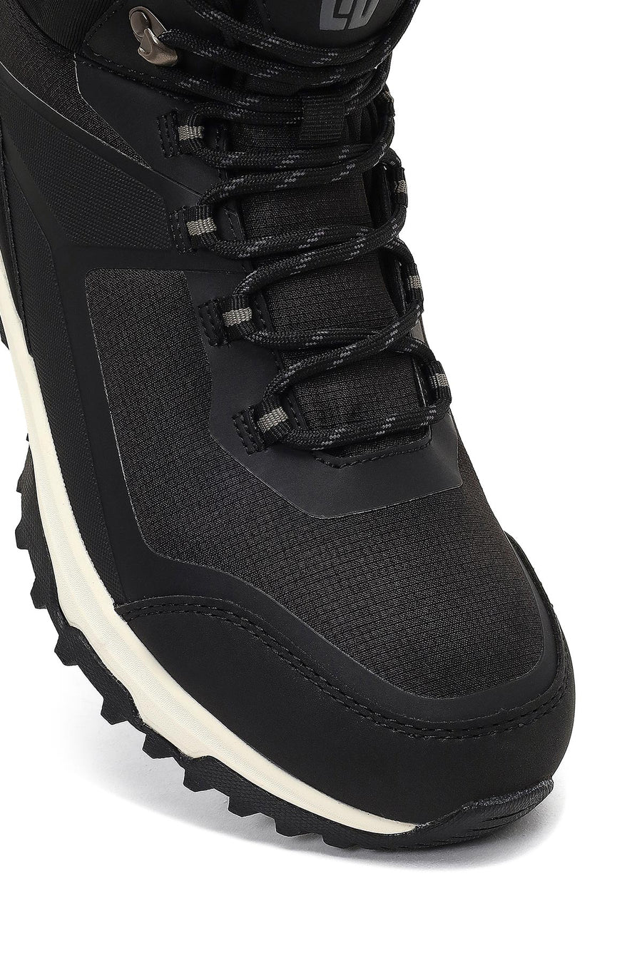 Derimod Dry Men's Black Lace-Up Thick-Soled Outdoor Boot