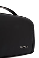 D-Pack Men's Black Fabric Handbag | Derimod