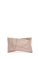 Women's Beige Chain Strap Clutch Bag | Derimod